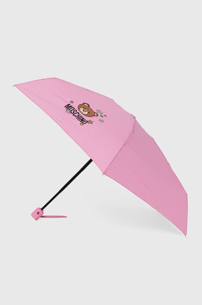 Парасоля Moschino колір рожевий (1479715)
