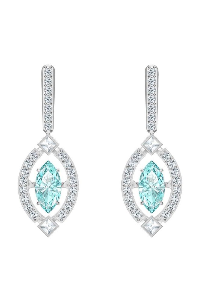 Сережки Swarovski IF SPARKLING колір срібний