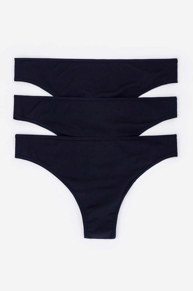 Стринги women'secret 3-pack колір чорний (3570465)