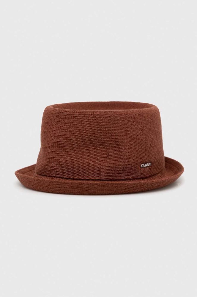 Капелюх Kangol колір коричневий (3076417)