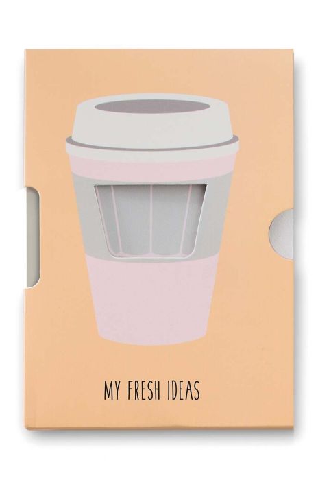 Блокнот і ручка Donkey My fresh Ideas колір барвистий