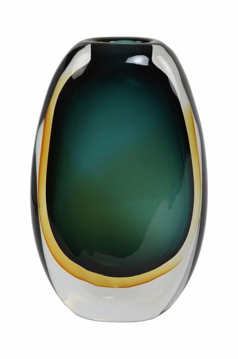 Декоративна ваза Light & Living колір бірюзовий (3038610)