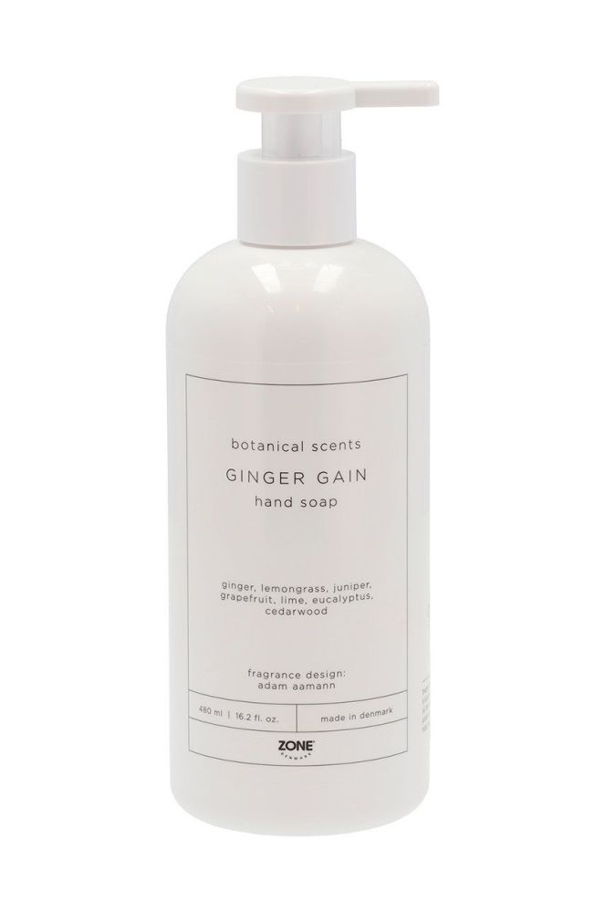 Zone Denmark Рідке мило Ginger Gain Botanical колір білий