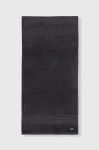 Маленький бавовняний рушник Lacoste 50 x 100 cm колір сірий