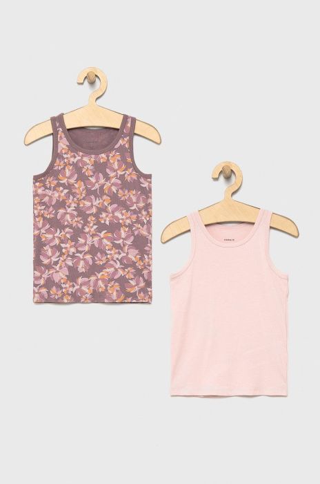 Дитячий топ Name it колір рожевий