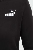 Кофта Puma жіноча колір чорний з капюшоном однотонна (3448750)