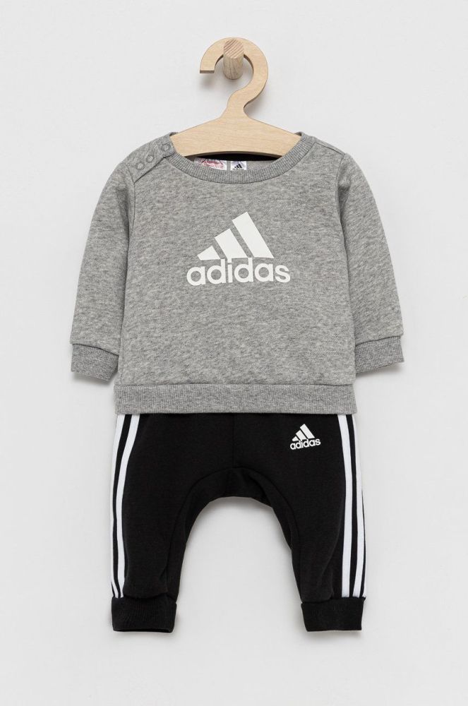 Дитячий спортивний костюм adidas Performance H28835 колір сірий