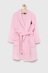 Дитячий халат Polo Ralph Lauren колір рожевий (2919222)