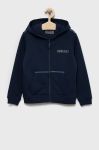 Дитяча кофта Guess колір синій з принтом (2508969)