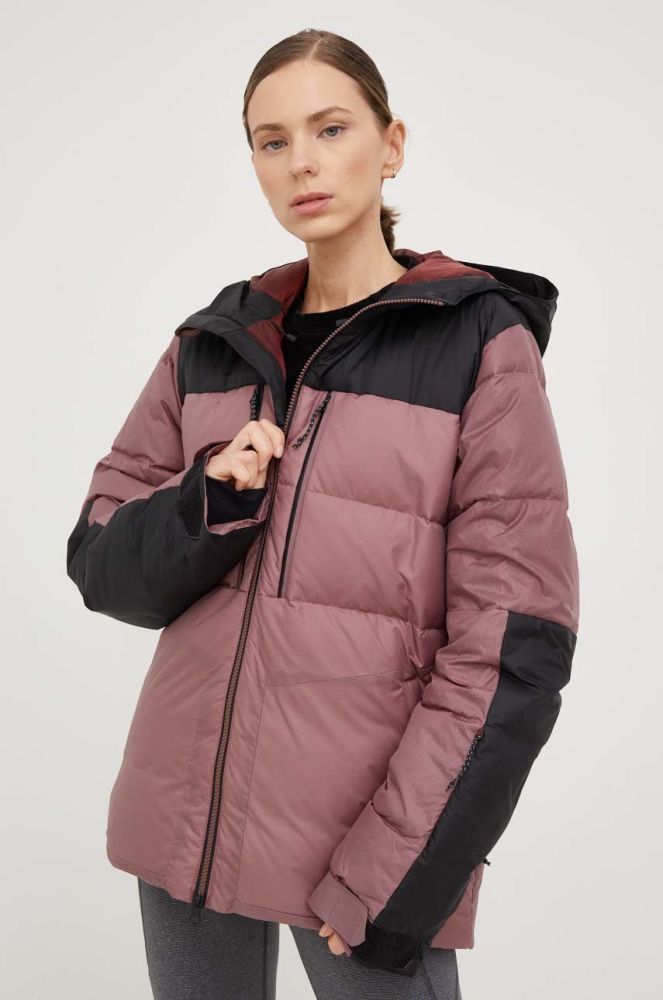 Куртка Volcom жіноча колір фіолетовий