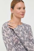 Блузка Patrizia Pepe жіноча візерунок колір барвистий