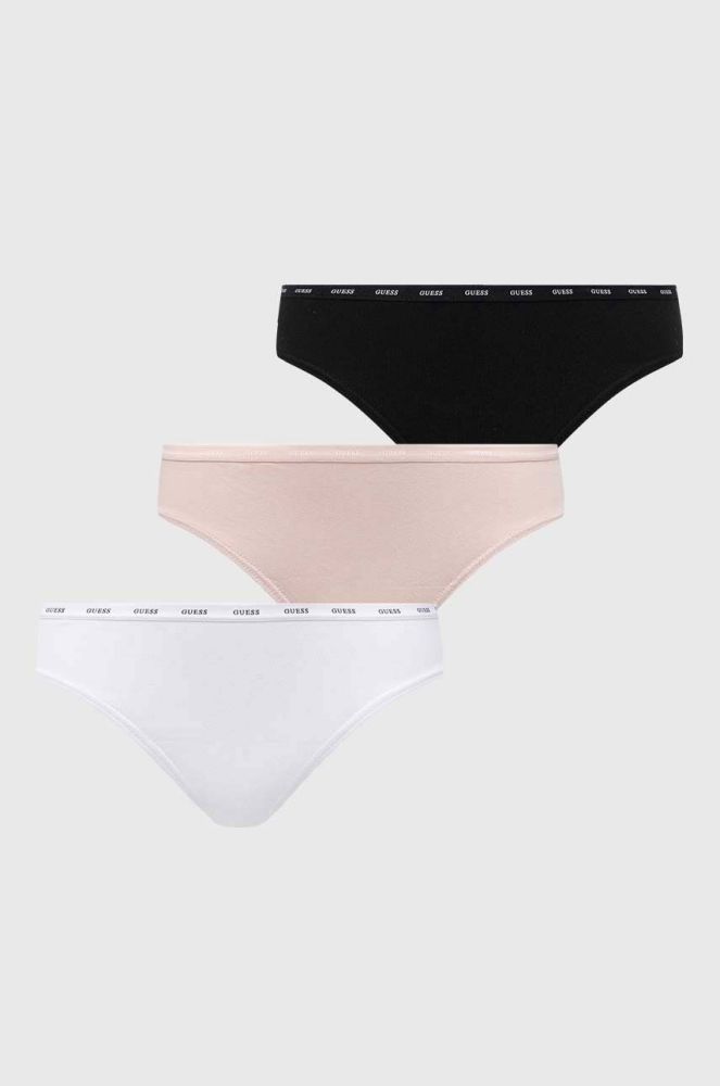 Труси Guess 3-pack колір чорний