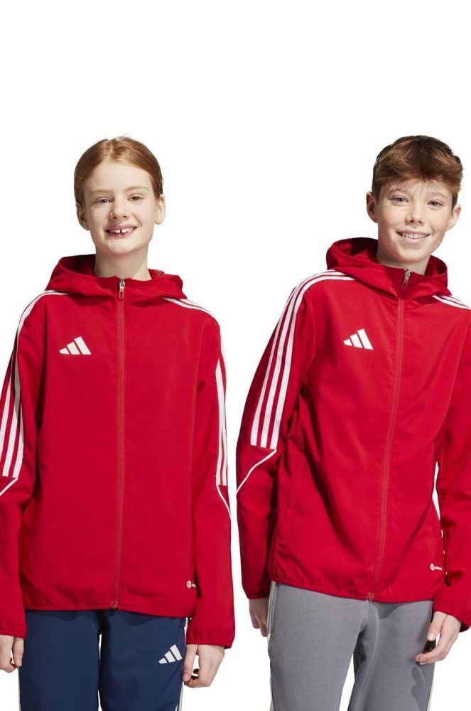 Дитяча куртка adidas Performance TIRO23 L WB Y колір червоний