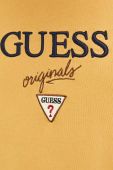 Кофта Guess Originals чоловіча колір жовтий з аплікацією