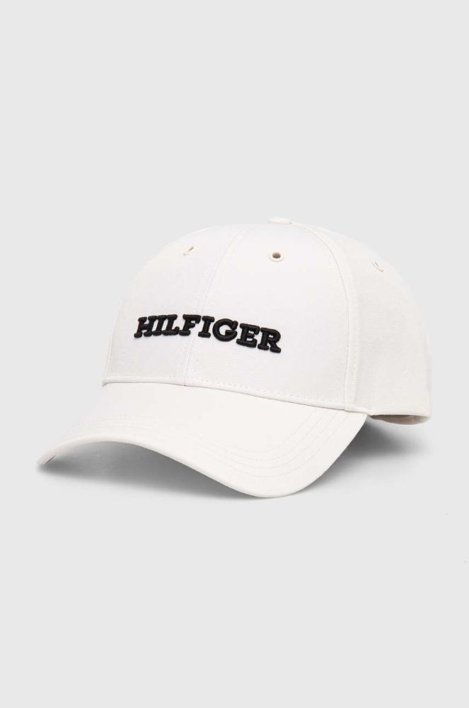 Кепка Tommy Hilfiger колір білий з аплікацією (3299190)