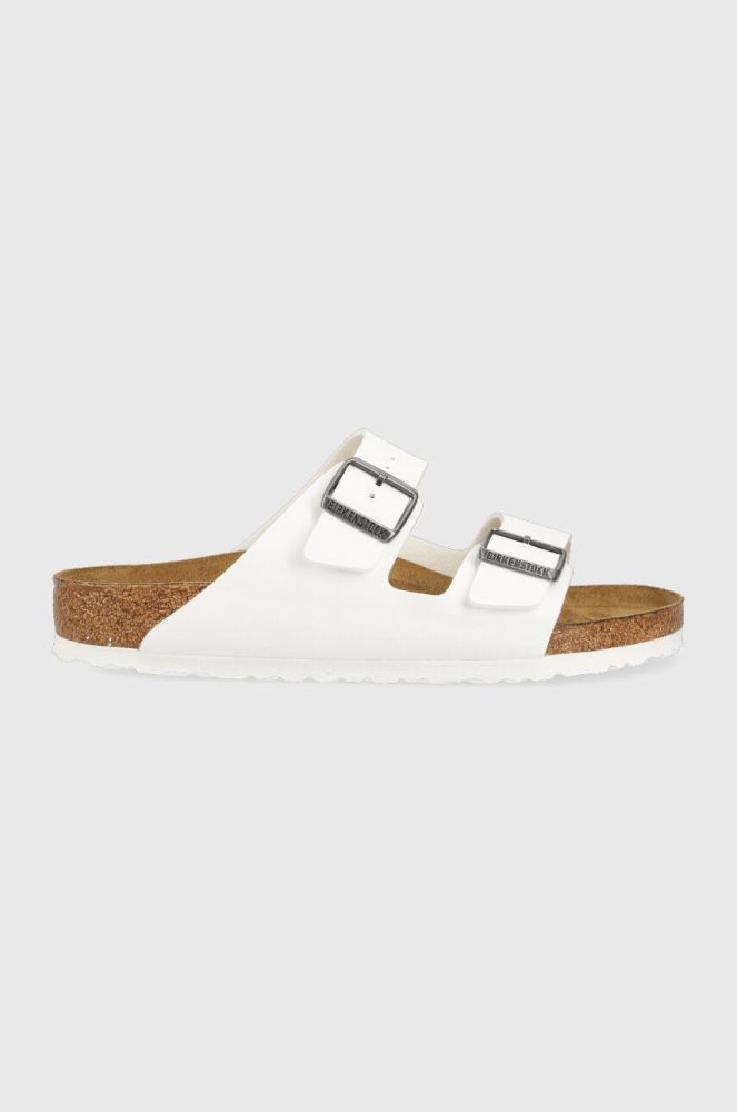 Шльопанці Birkenstock Arizona чоловічі колір білий 552681