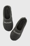 Тапочки Tommy Hilfiger HILFIGER WARM FELT HOMESLIPPER колір сірий FM0FM04768