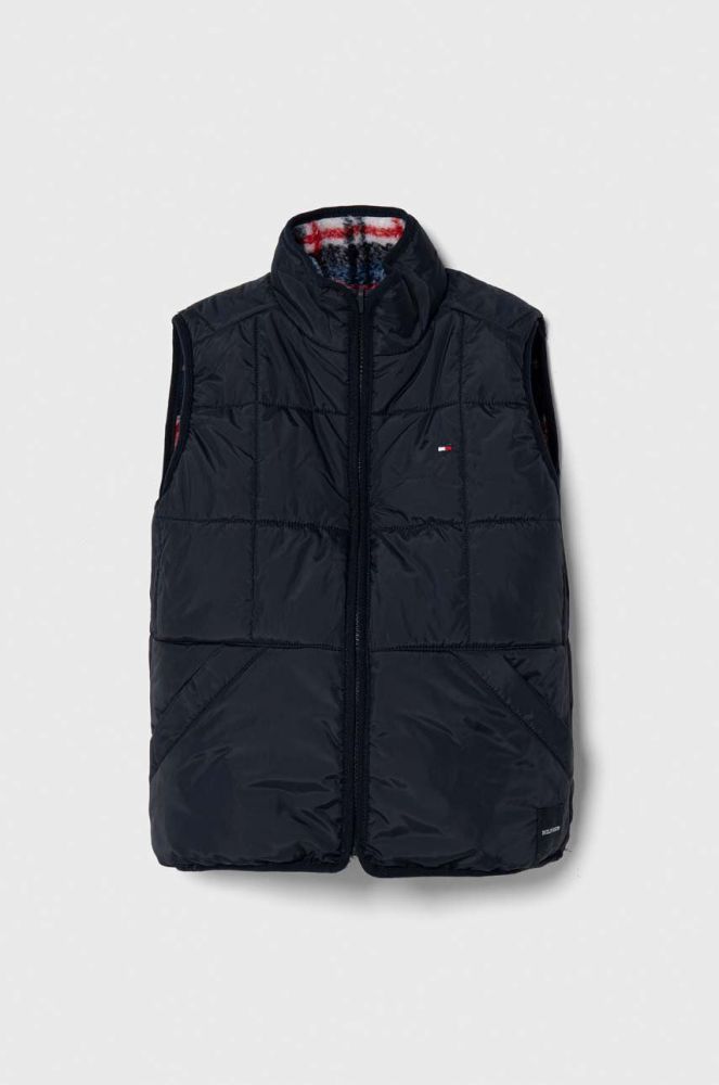 Дитяча двостороння безрукавка Tommy Hilfiger колір синій (3641117)
