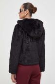 Куртка Guess жіноча колір чорний перехідна (3614058)