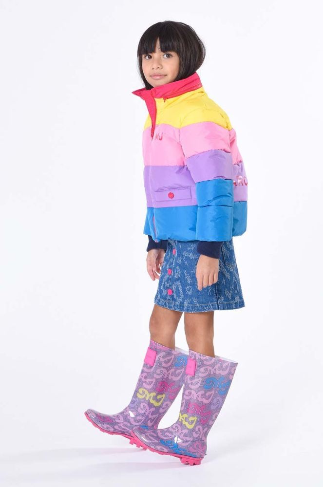 Дитяча куртка Marc Jacobs колір рожевий (3567517)
