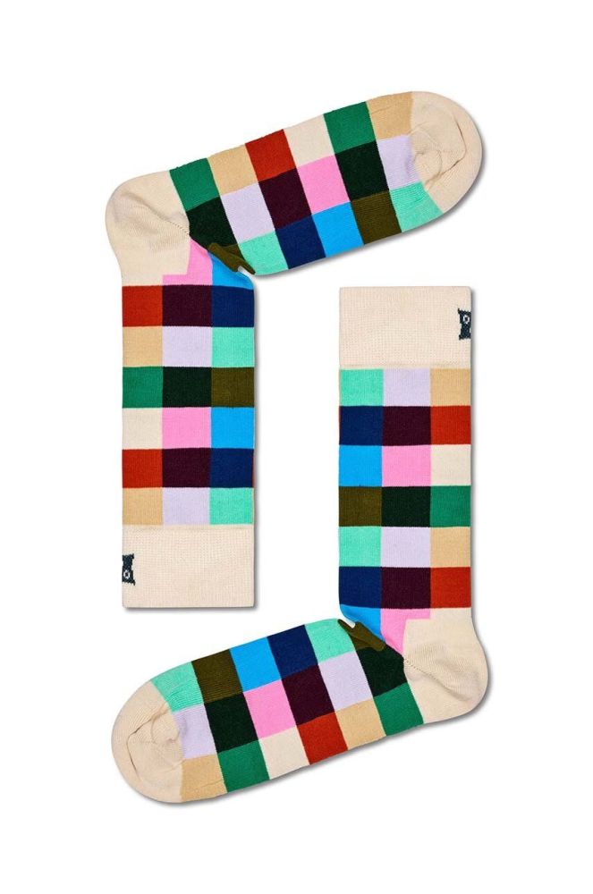 Шкарпетки Happy Socks Rainbow Check Sock колір барвистий