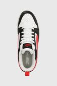 Дитячі кросівки Puma Rebound V6 Lo Jr колір червоний