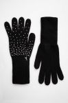 Рукавички з домішкою вовни Patrizia Pepe колір чорний