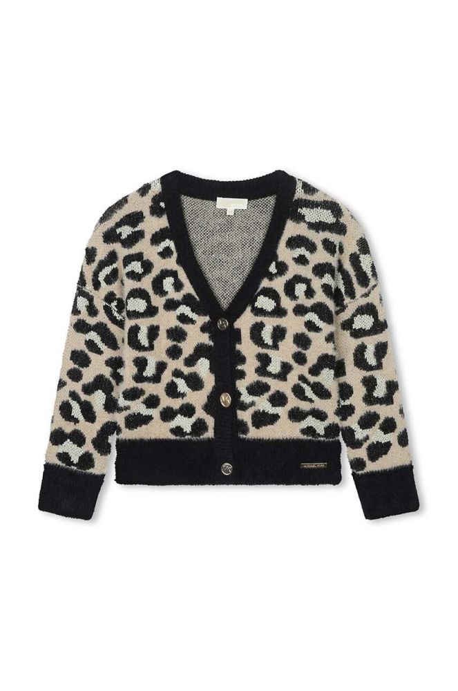 Дитячий кардиган Michael Kors колір бежевий (3443701)