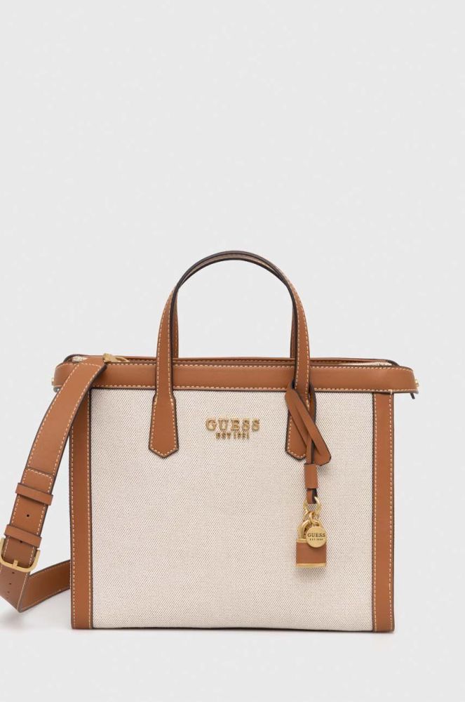Сумочка Guess колір бежевий (3297136)