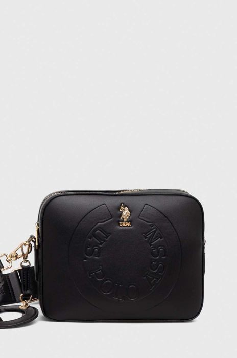 Сумочка U.S. Polo Assn. колір чорний (3687128)