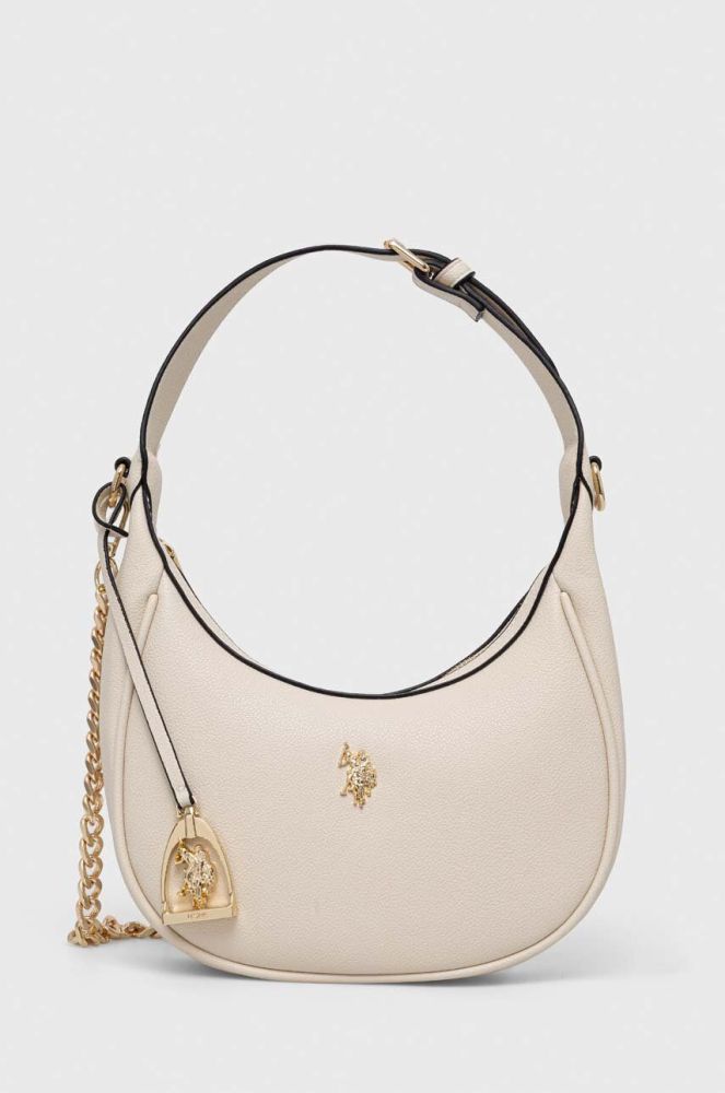 Сумочка U.S. Polo Assn. колір бежевий (3679553)