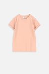 Дитяча футболка Coccodrillo колір рожевий однотонний