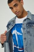 Джинсова куртка Medicine чоловіча перехідна колір блакитний (2173171)