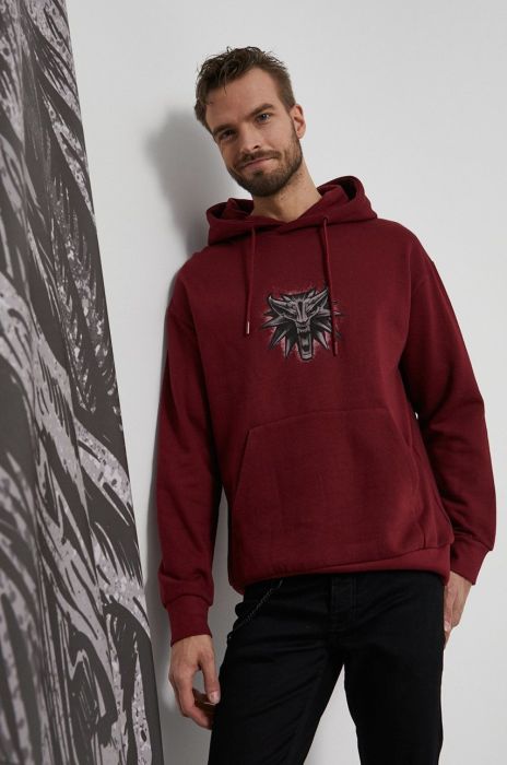 Medicine - Кофта Witcher колір бордо (1963404)