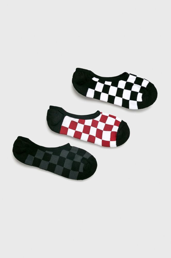 Vans - Шкарпетки (3-pack) VN000XS9RLM1-RED/WHT колір барвистий