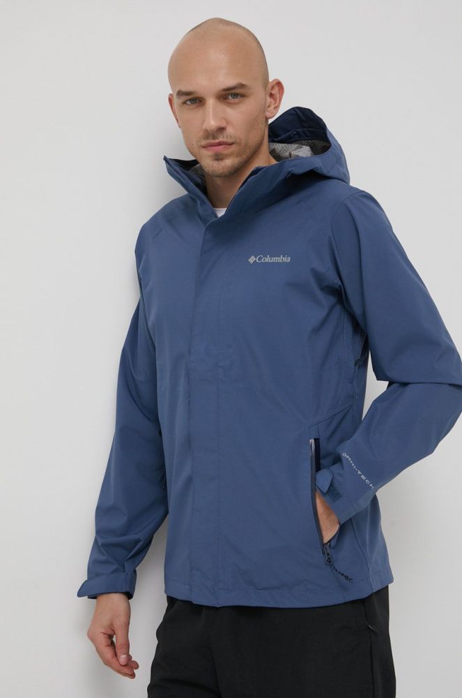 Куртка outdoor Columbia Earth Explorer колір синій 1988612-432