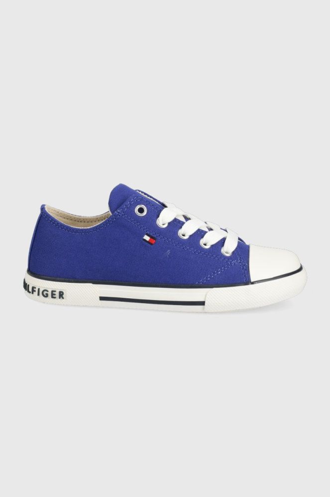 Дитячі кеди Tommy Hilfiger колір блакитний (1999136)