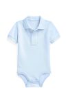 Дитяче бавовняне боді Polo Ralph Lauren колір блакитний (2349598)