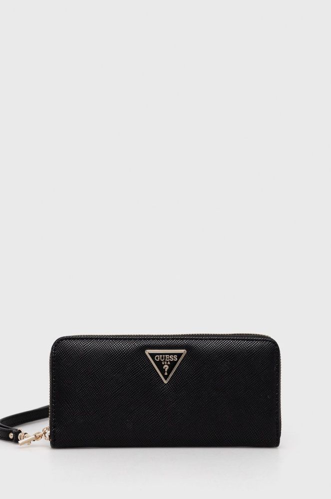 Гаманець Guess жіночий колір чорний (2425782)