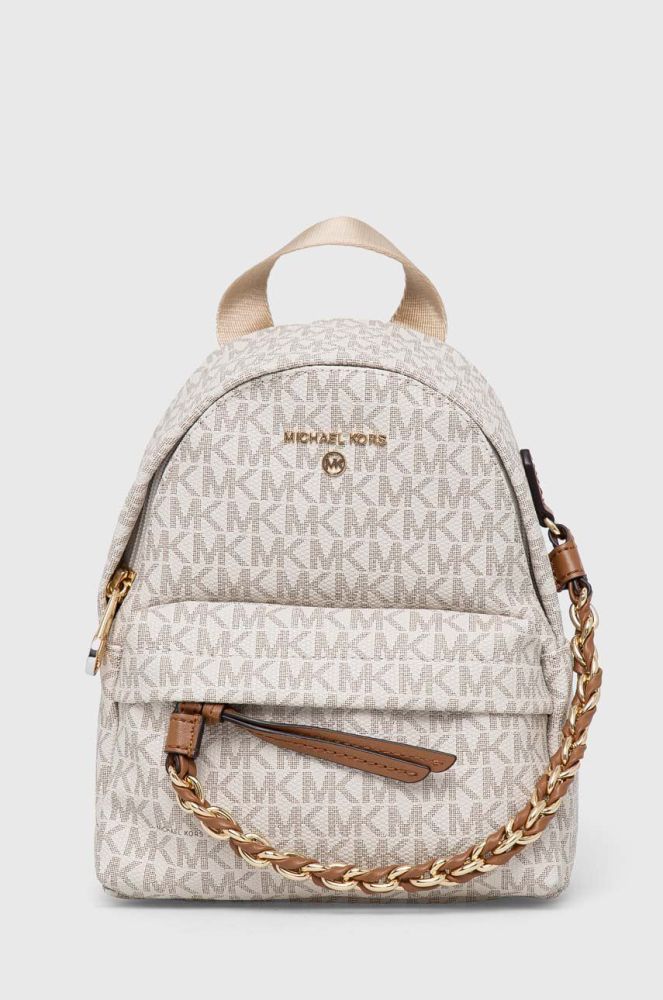Рюкзак MICHAEL Michael Kors жіночий колір бежевий малий візерунок (3157918)