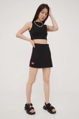 Спідниця Fila колір чорний mini пряма