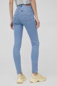 Джинси Lee Ivy Light Ruby жіночі висока посадка колір блакитний