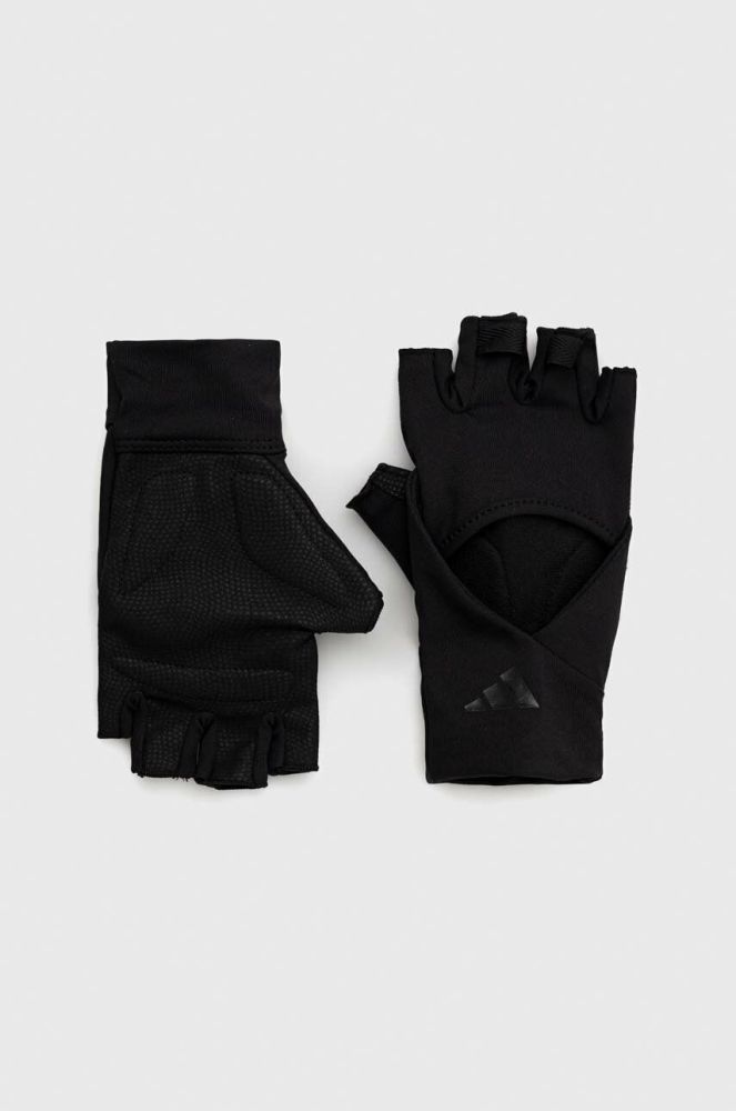 Рукавички adidas Performance колір чорний (2983136)
