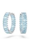Сережки Swarovski Matrix колір блакитний (3189703)