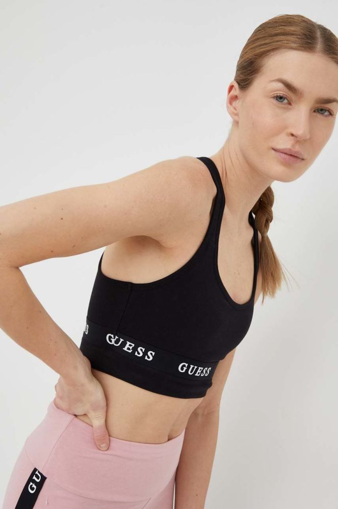 Спортивний бюстгальтер Guess колір чорний (2933156)