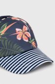 Кепка Roxy колір синій візерунок