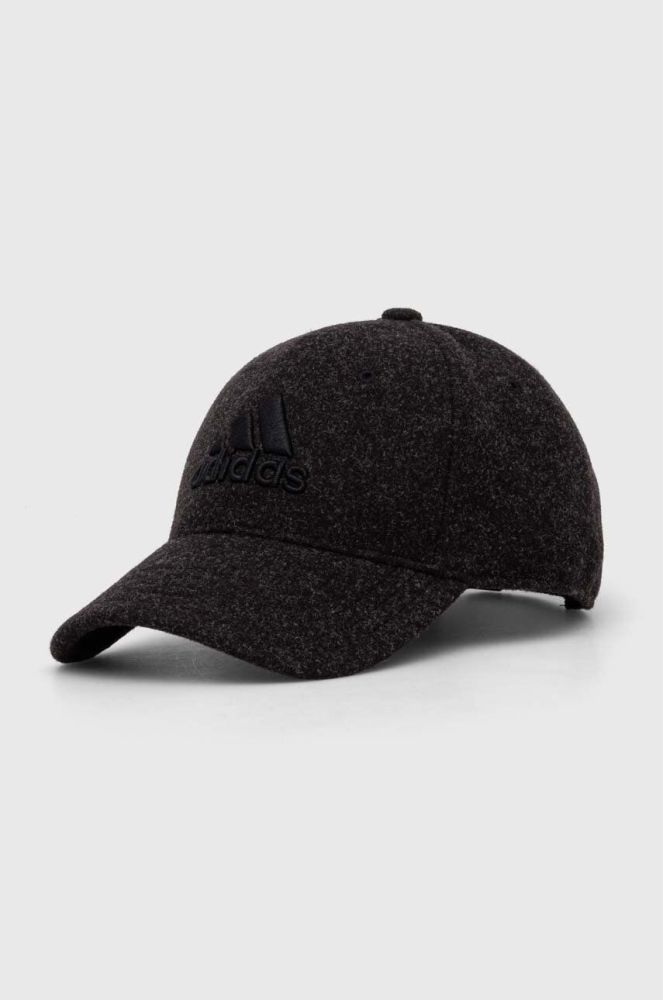 Кепка adidas Performance колір чорний з аплікацією (3320240)