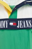 Куртка Tommy Jeans чоловіча колір зелений перехідна oversize