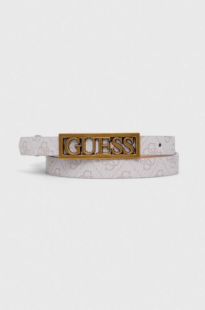 Ремінь Guess жіночий колір бежевий (2914790)
