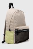 Рюкзак Tommy Jeans чоловічий колір бежевий великий з принтом (2984594)